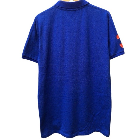Polo Ralph Lauren Vintage Short Sleeve Shirt Embroidered Big Pony Blue Size XL - Picture 6 of 16